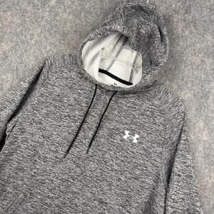 Under Armour Men’s Loose Hoodie Heather Gray Size Large EUC 022